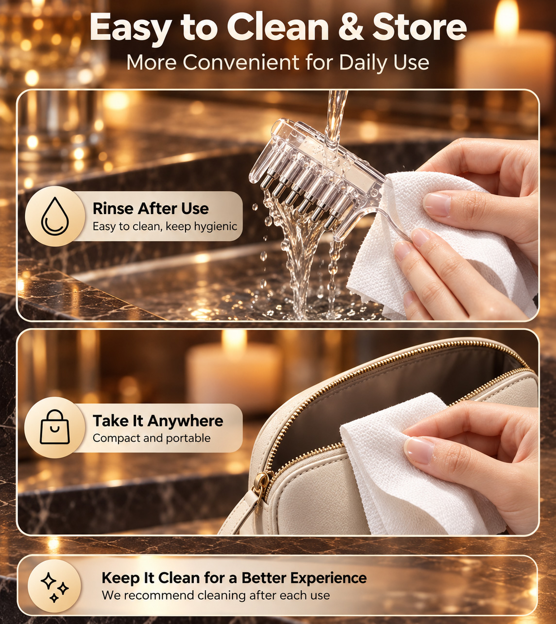 Scalp Serum Applicator Comb - Image 3